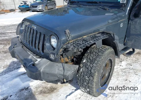 2016 Jeep Wrangler Unlimited Sport z USA, uszkodzony, nr VIN 1C4BJWDG9GL231245